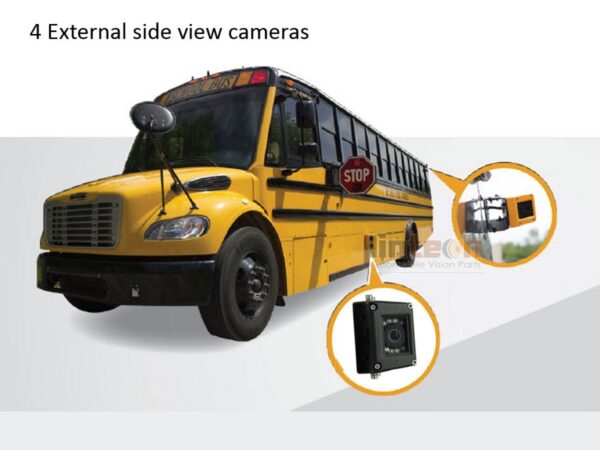 4-External- School bus Cameras-installation