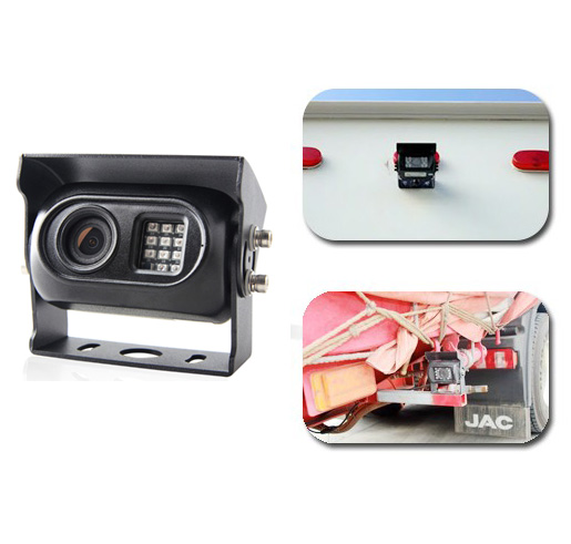 Oil tank rear view camera